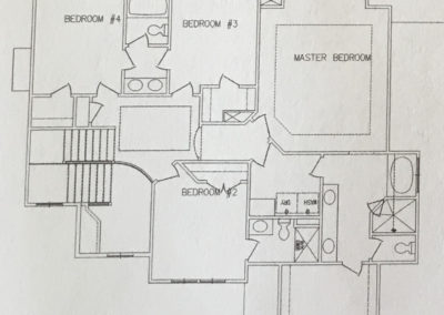 Ashley 2 Story Upper Level Floorplan