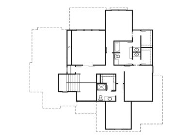 Jameson II Upper level floorplan