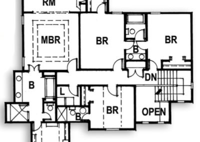 Embassy III Upper Level Floorplan