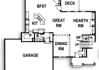 Embassy III Main Level Floorplan