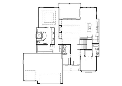 MacKenzie Main level floorplan