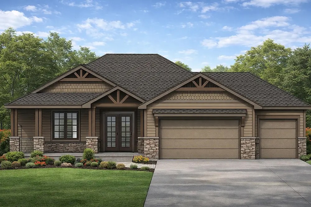 The Allenstone by Stewart Builders