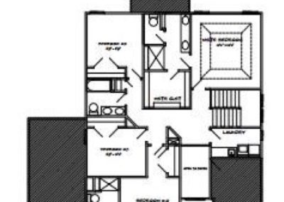 Venice 3.5 by Kevin Higdon upper level floorplan