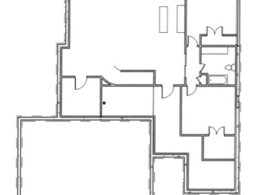 The Whitney Expanded by LG Homes lower level floorplan